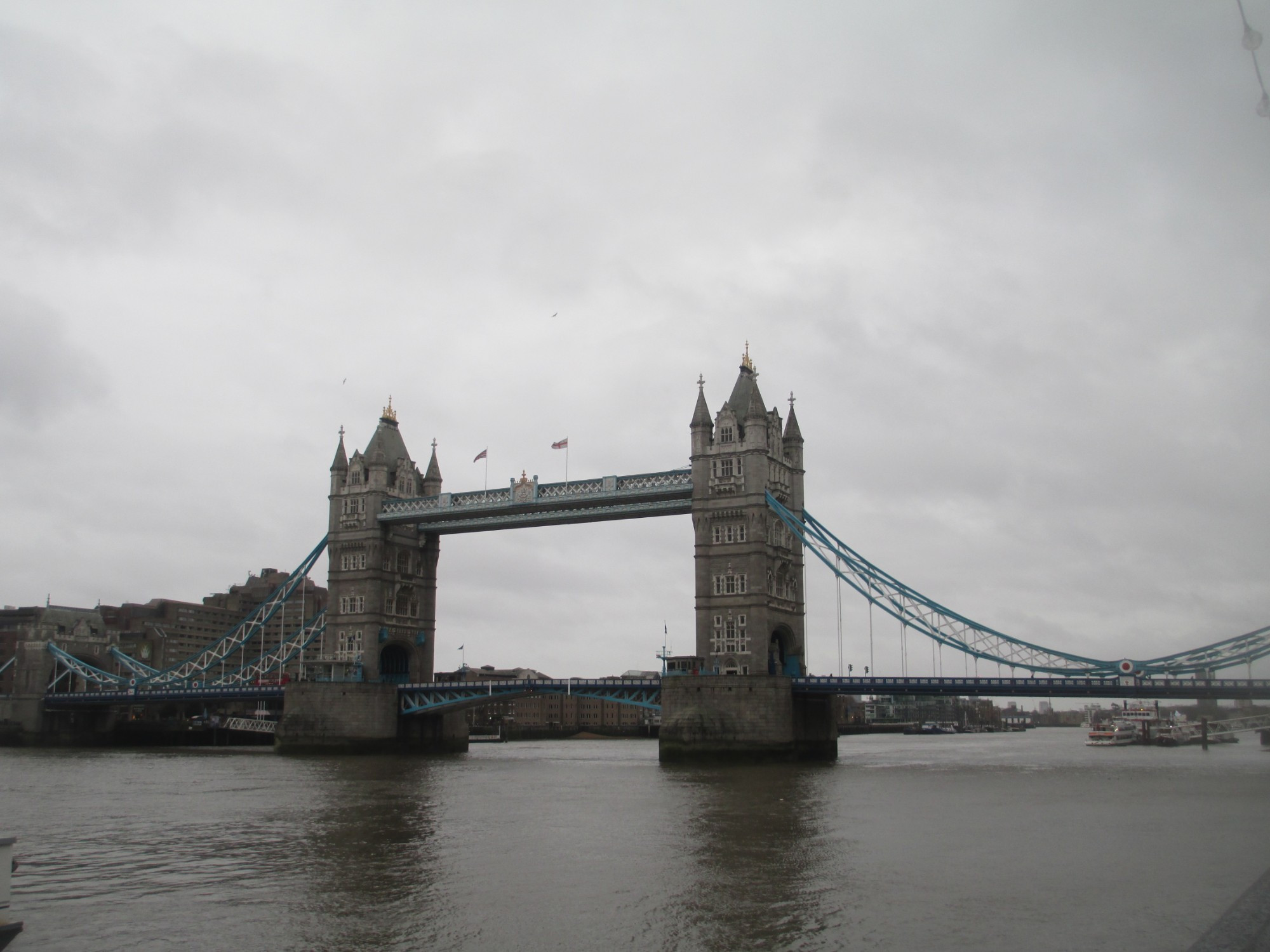 Лондон. Тауэрский мост. (03.01.2016).