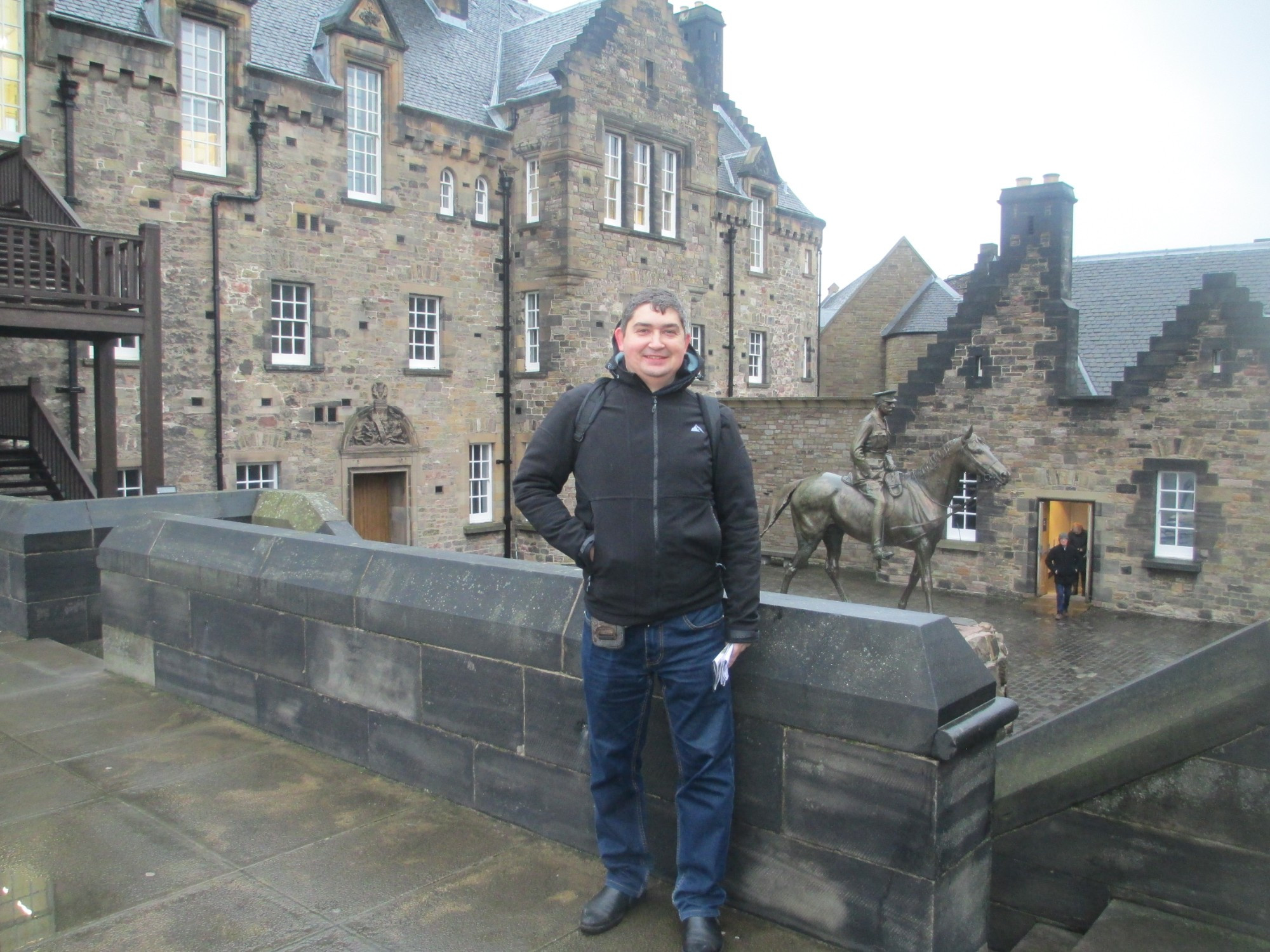 Я в Эдинбургском замке. (05.01.2016).
