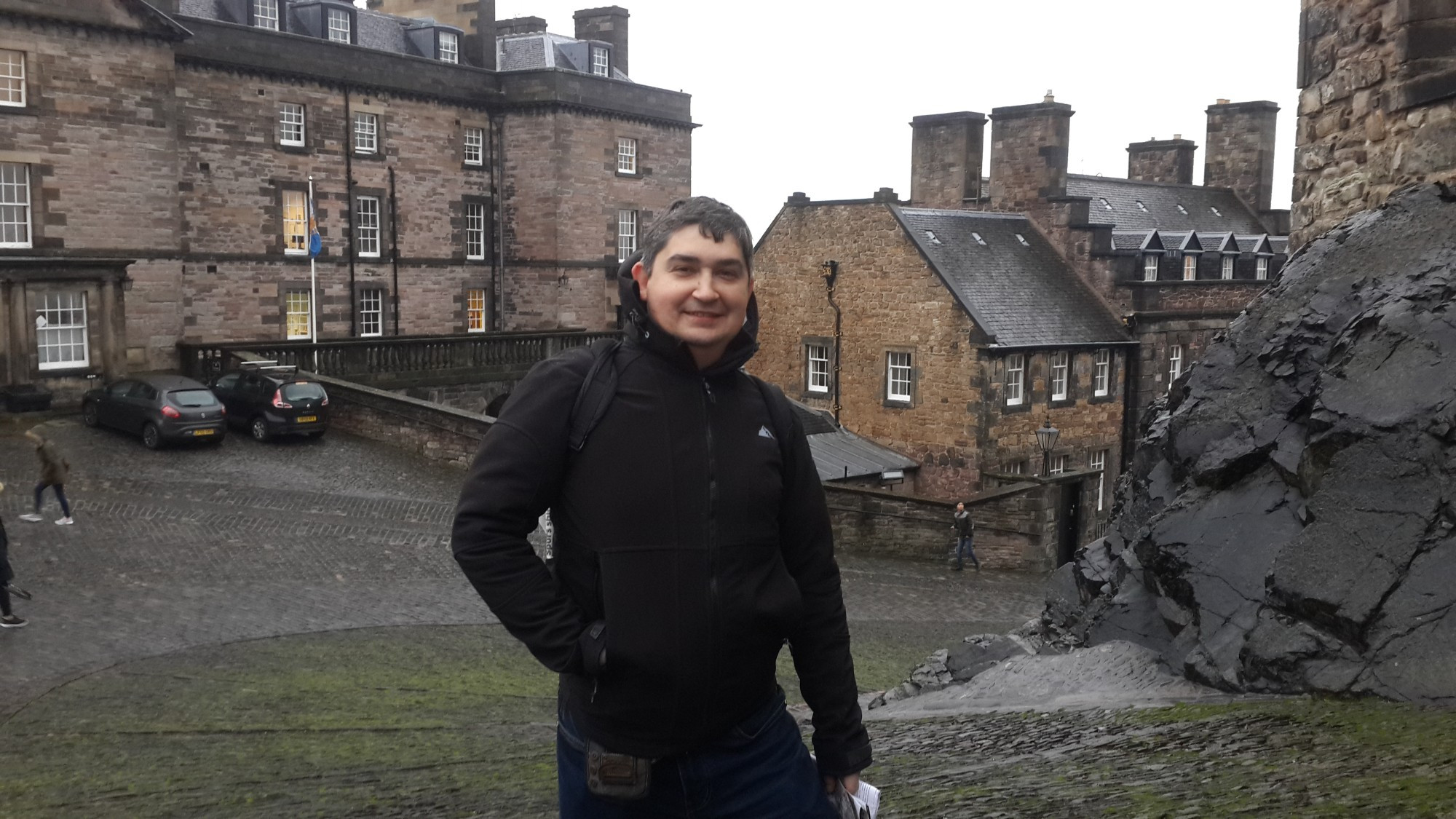Я в Эдинбургском замке. (05.01.2016).
