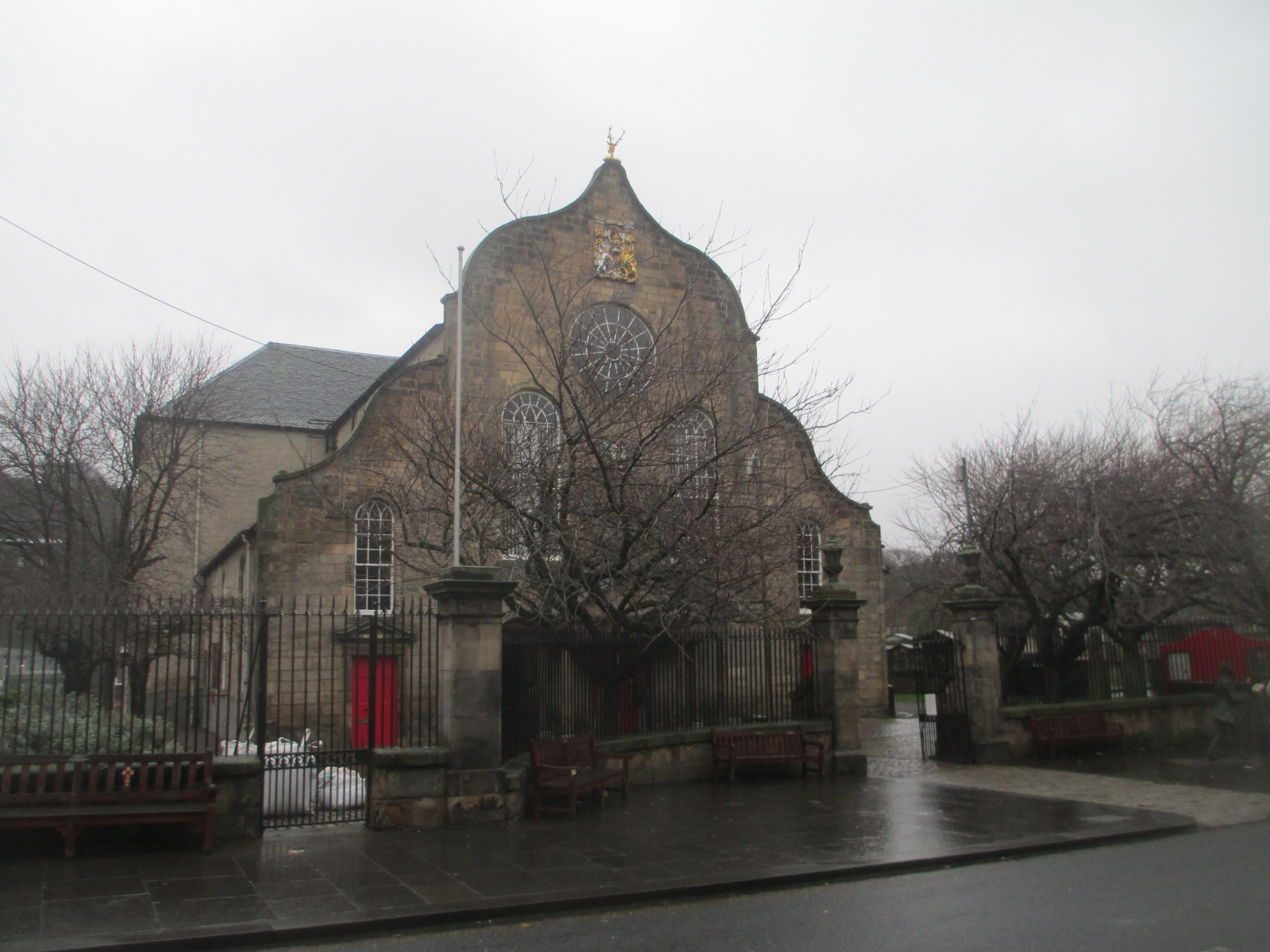 Эдинбург. Кэнонгейтская церковь. (05.01.2016).