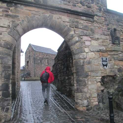 Эдинбургский замок. Ворота Фуга. (05.01.2016).