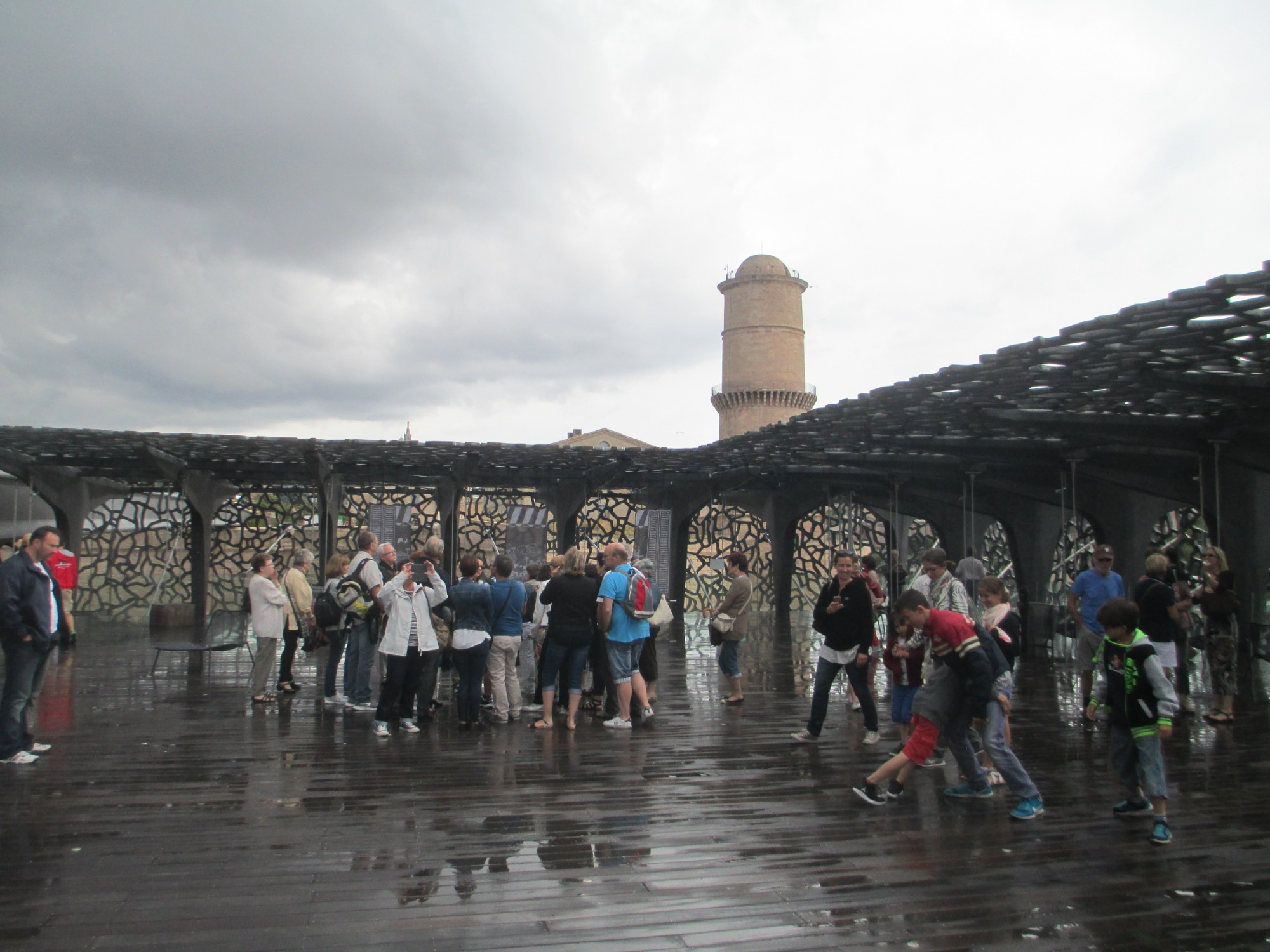 Марсель. В здании музея MuCEM. (18.06.2016)