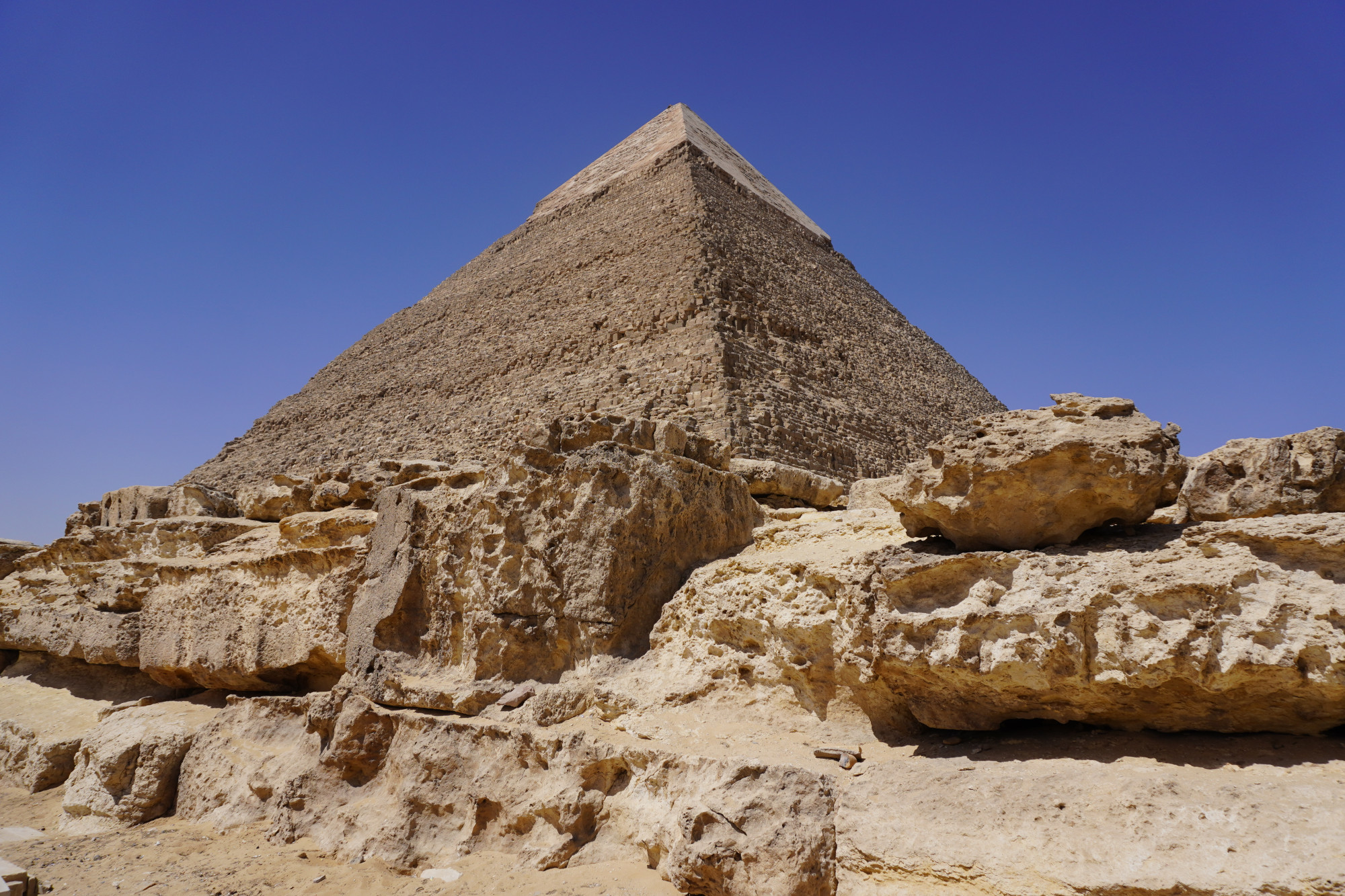 Плато Гиза. Пирамида Хефрена. (15.05.2021)