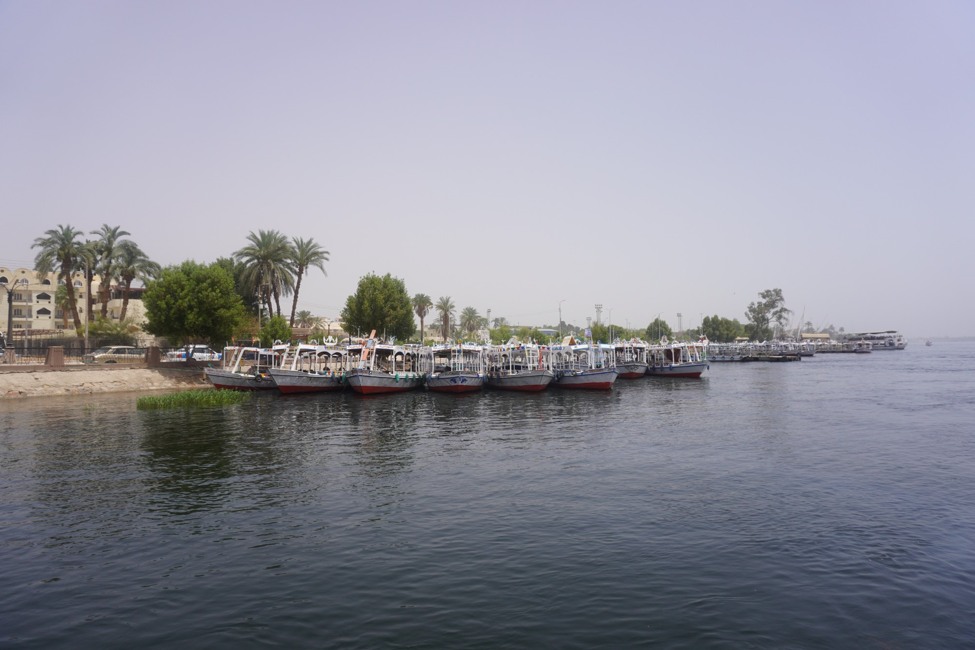 Луксор. Лодки на Ниле. (17.05.2021)
