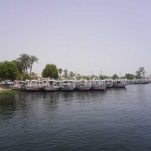 Луксор. Лодки на Ниле. (17.05.2021)