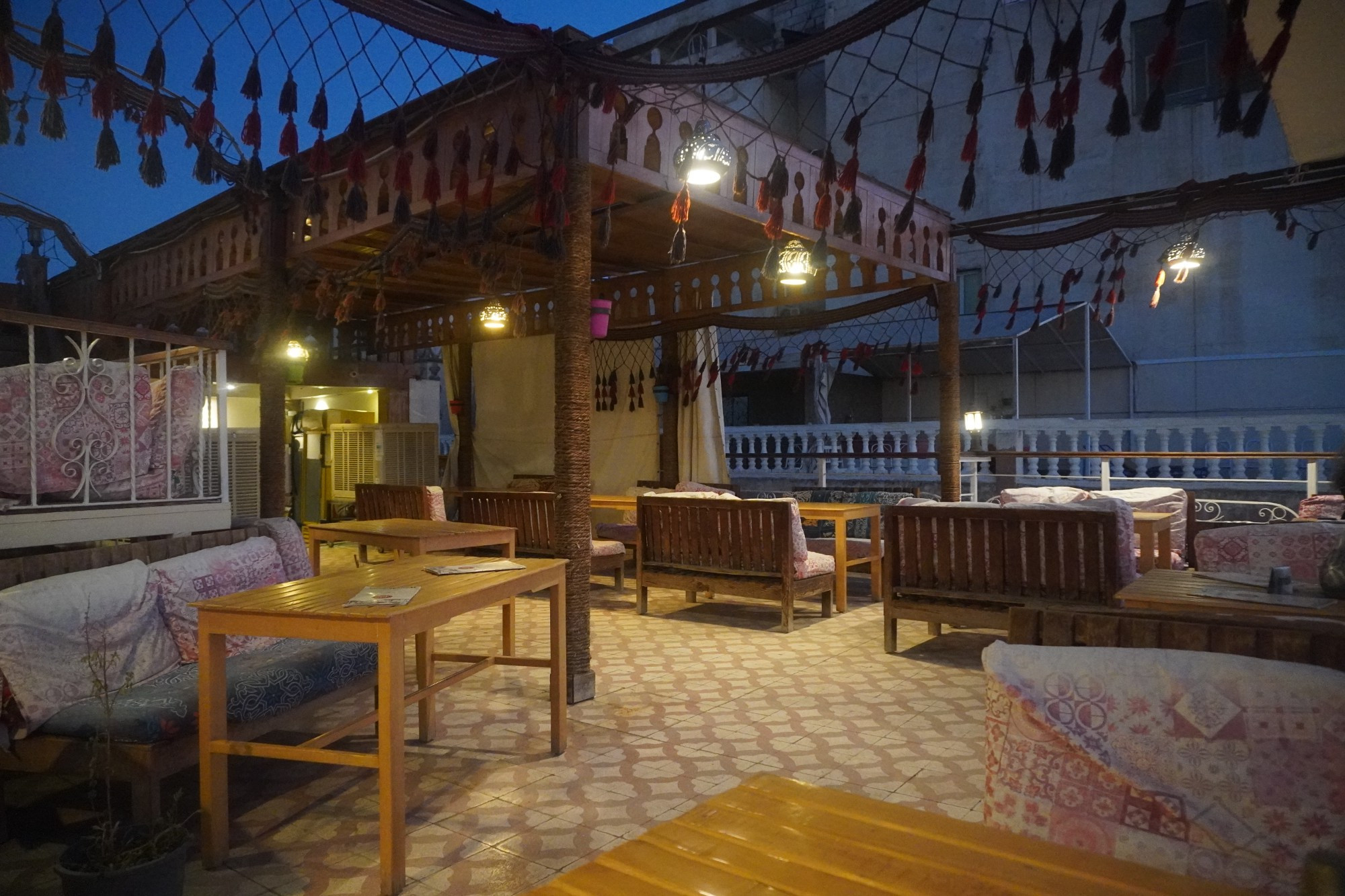 Луксор. Ресторан «Al Sahaby Lane». (17.05.2021)