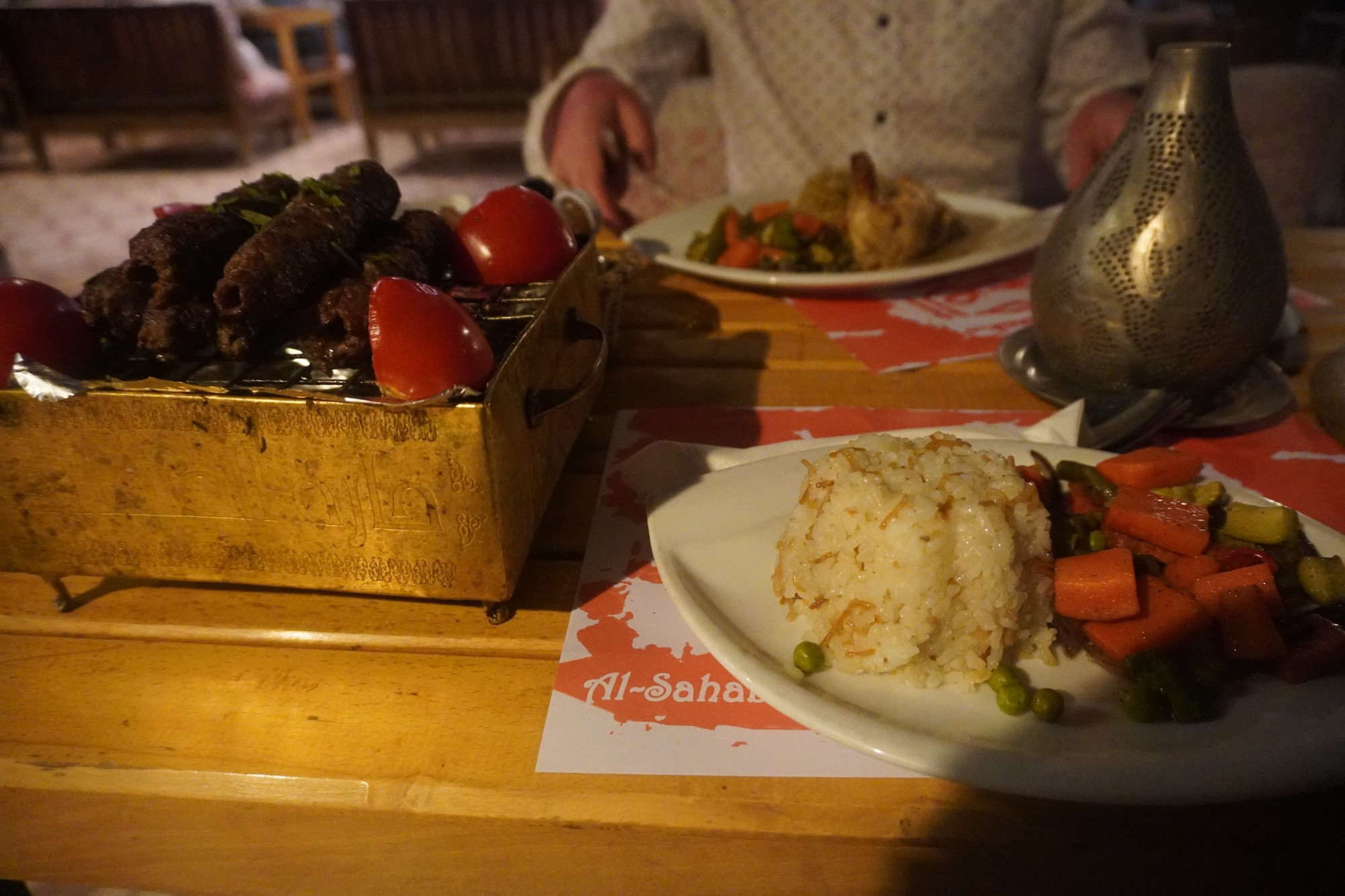 Луксор. Ужин в ресторане «Al Sahaby Lane». (17.05.2021)