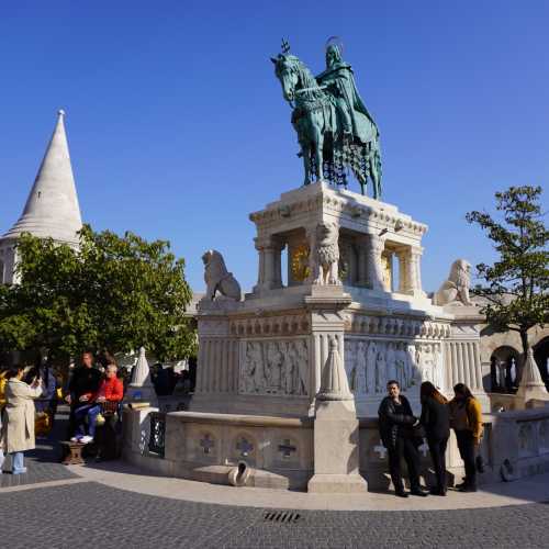Будапешт. Памятник Святому Иштвану. (28.10.2021)