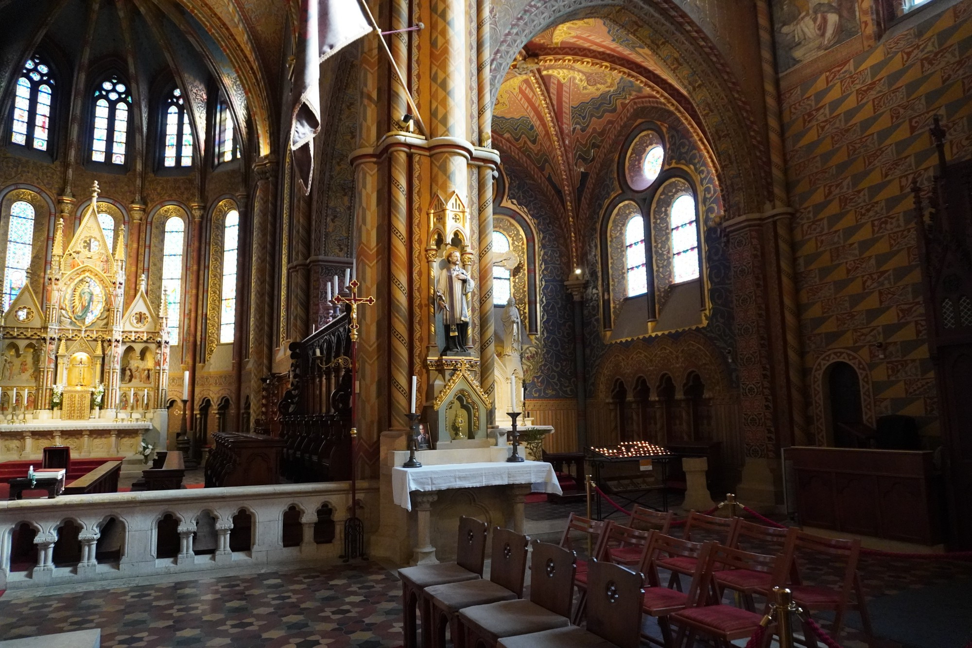 Будапешт. В церкви Святого Матьяша. (28.10.2021)