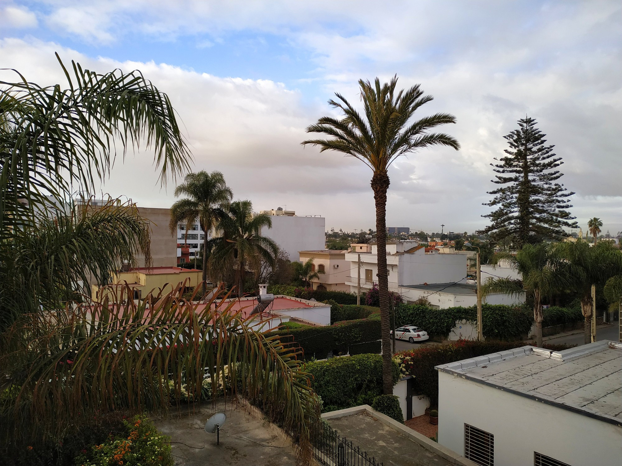 Касабланка. Вид с балкона отеля. (17.03.2020)