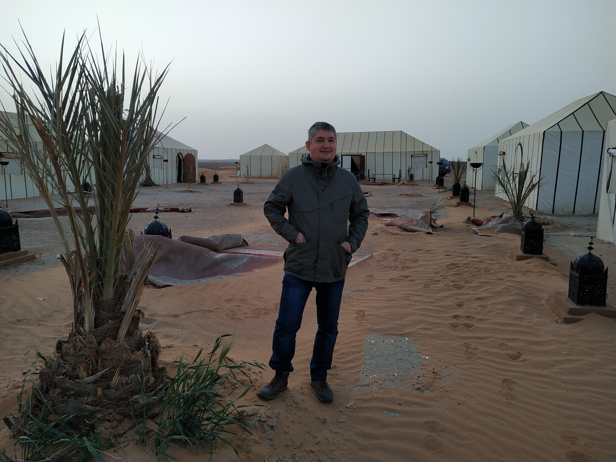 Я в гостинице — лагере в Сахаре. (20.03.2020)