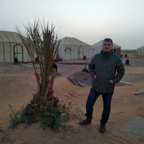 Я в гостинице — лагере в Сахаре. (20.03.2020)