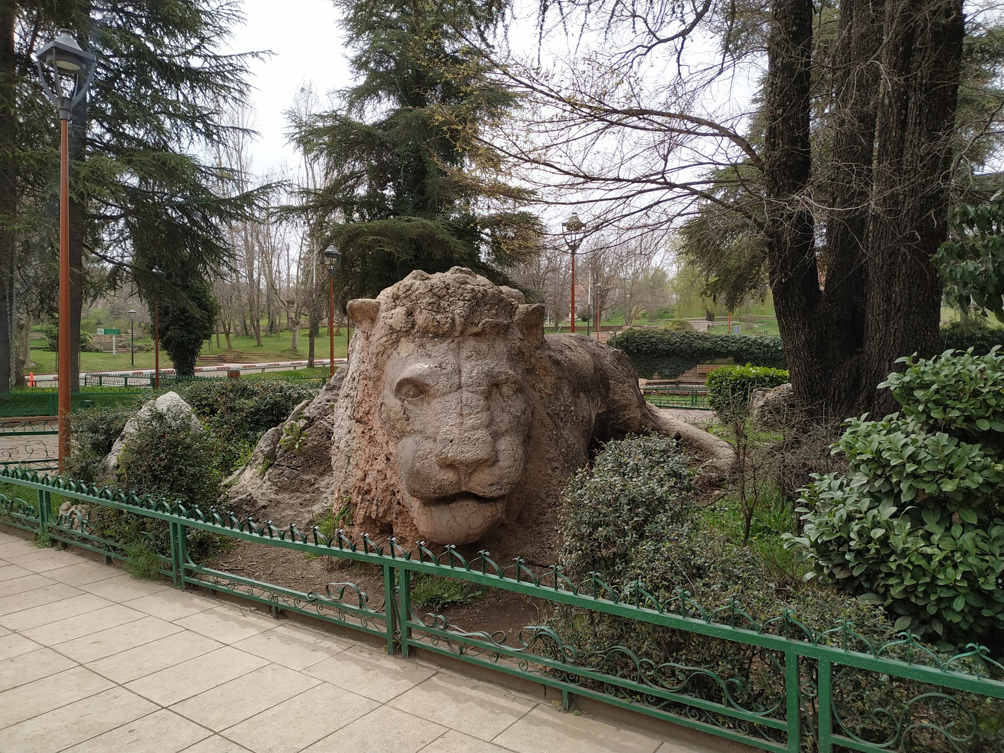 Ифран. Скульптура «Ифранский лев». (19.03.2020)