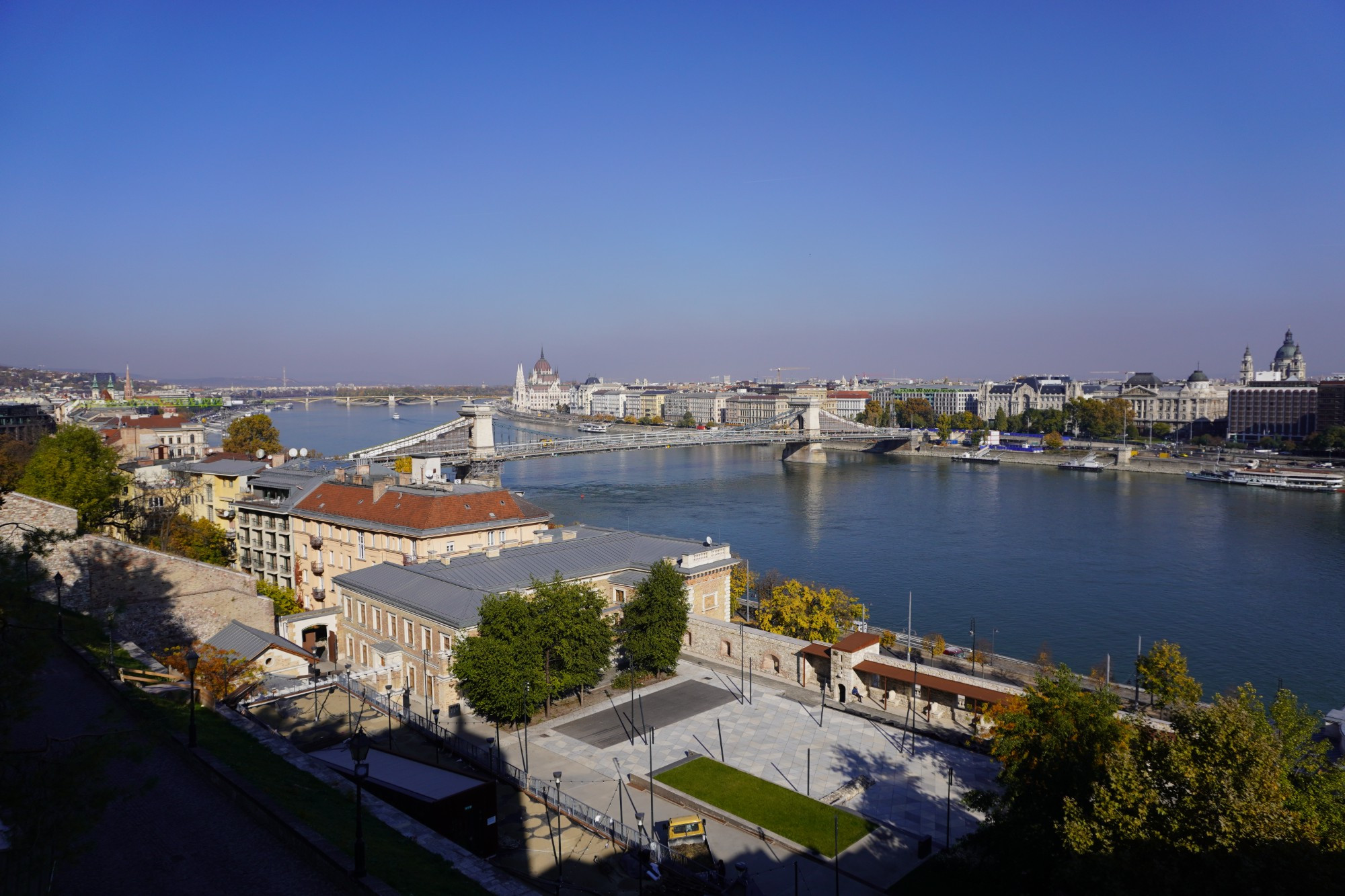 Будапешт. Вид из Будайской крепости. (28.10.2021)