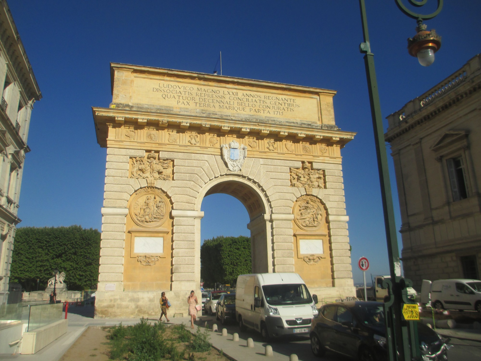 Монпелье. Триумфальная арка. (22.06.2016)