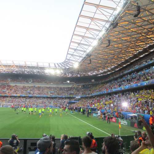 Ницца. Стадион «Альянц Ривьера». Перед матчем Швеция — Бельгия. (22.06.2016)