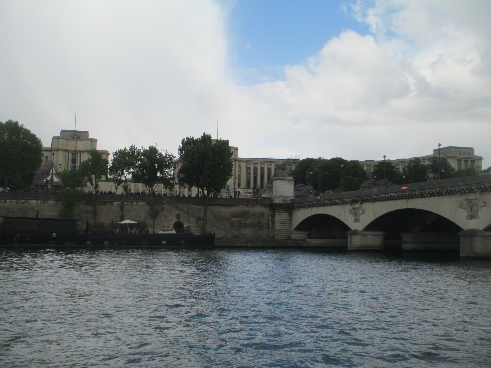 Париж. Мост Иена. (26.04.2017)
