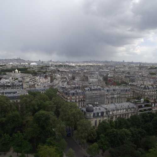 Париж. Вид с Эйфелевой башни. (26.04.2017)