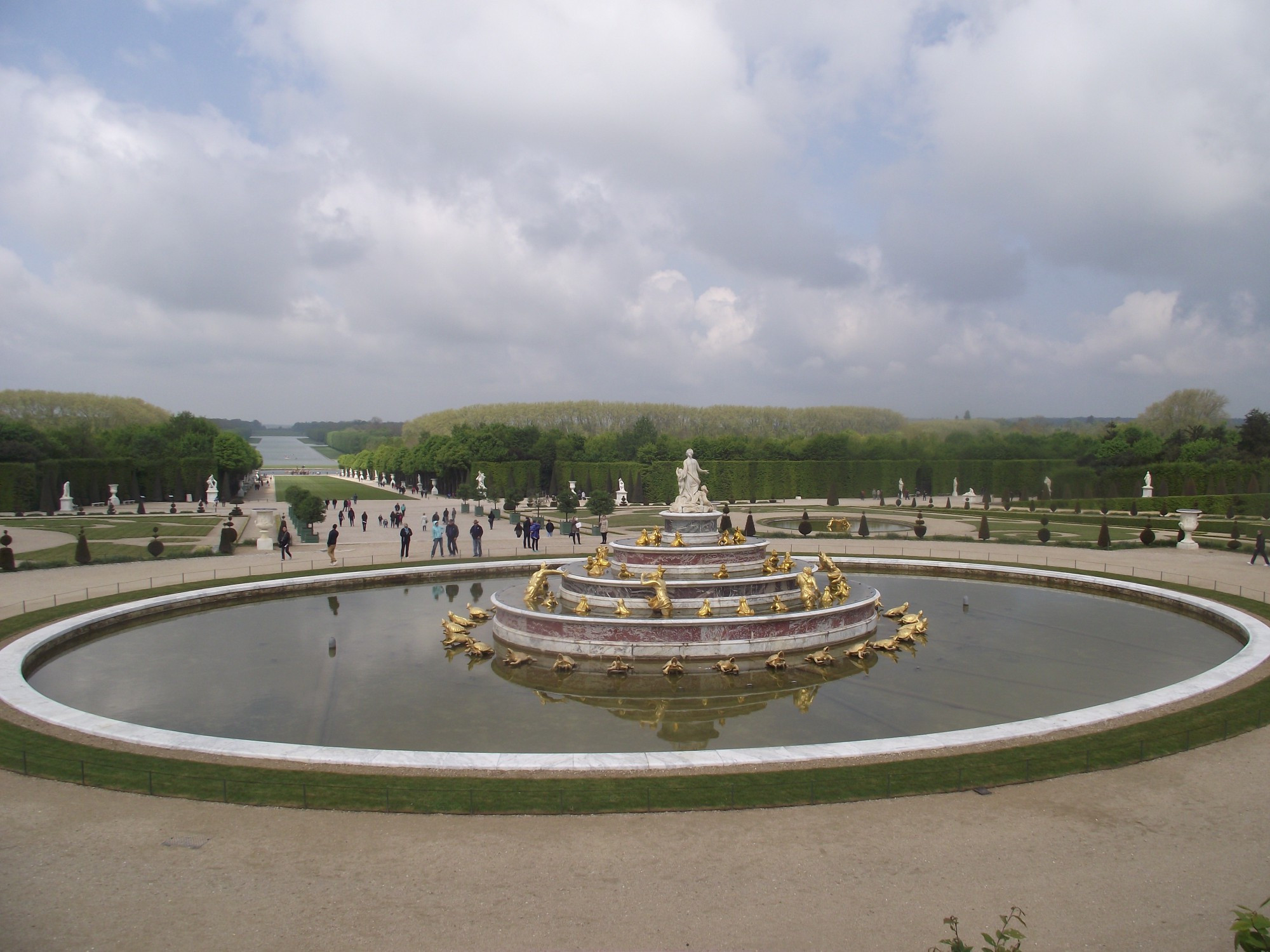 Версальский парк. Фонтан Латоны. (28.04.2017)
