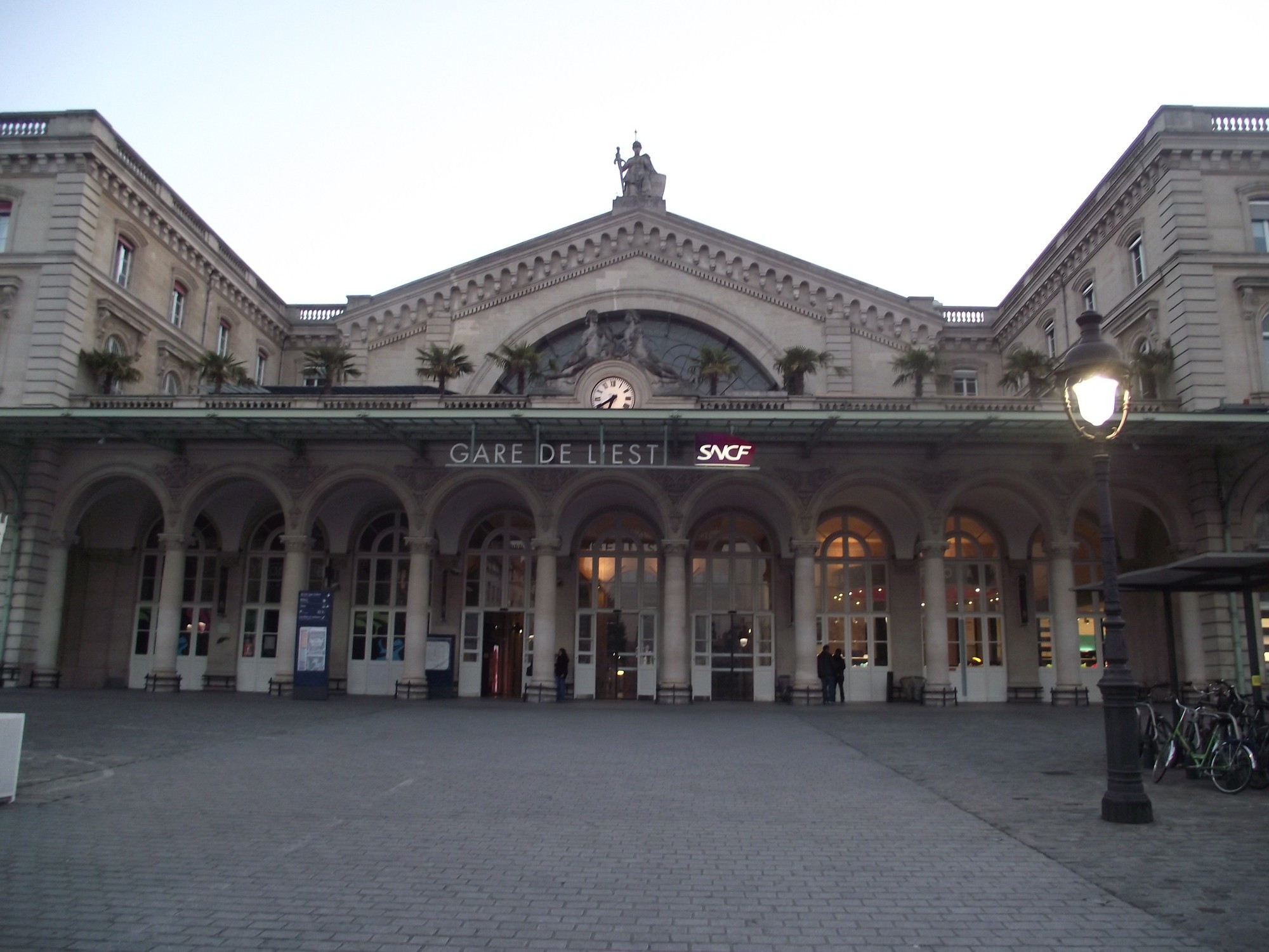 Париж. Восточный вокзал. (29.04.2017)