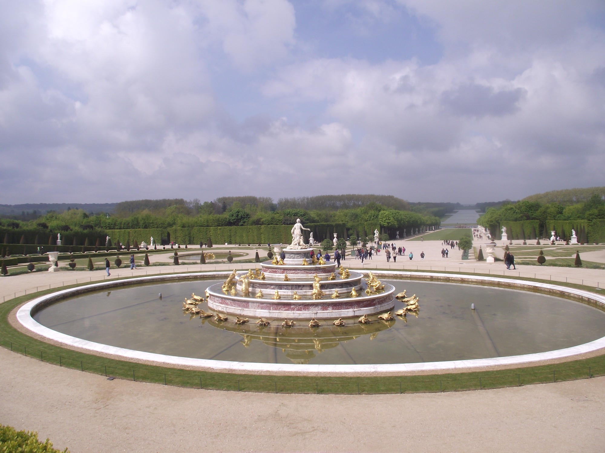 Версальский парк. Фонтан Латоны. (28.04.2017)