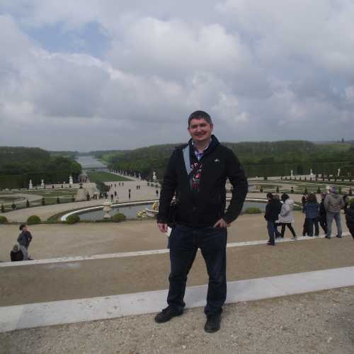 Я и панорама Версальского парка. (28.04.2017)