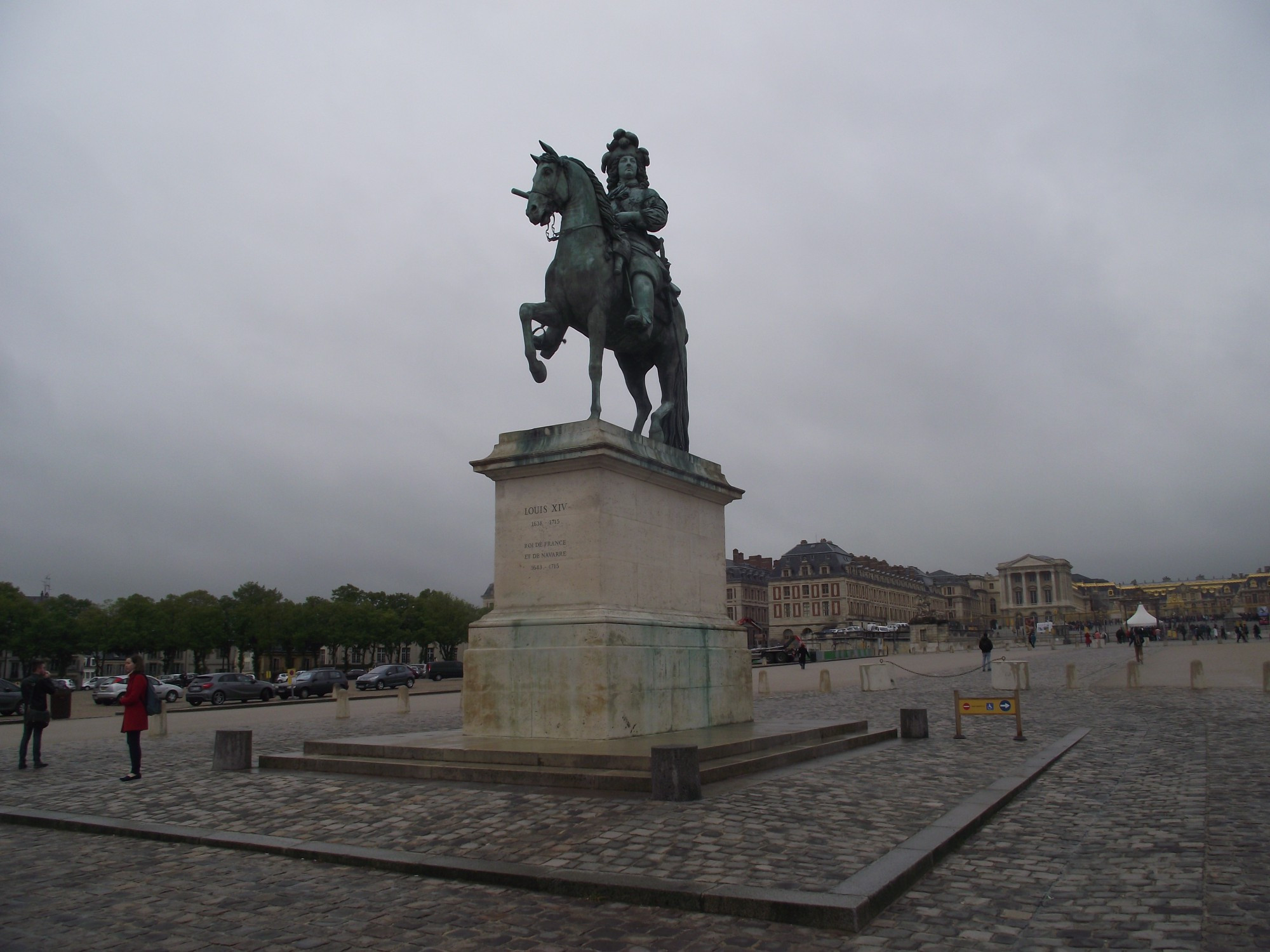 Версаль. Памятник Людовику XIV. (28.04.2017)