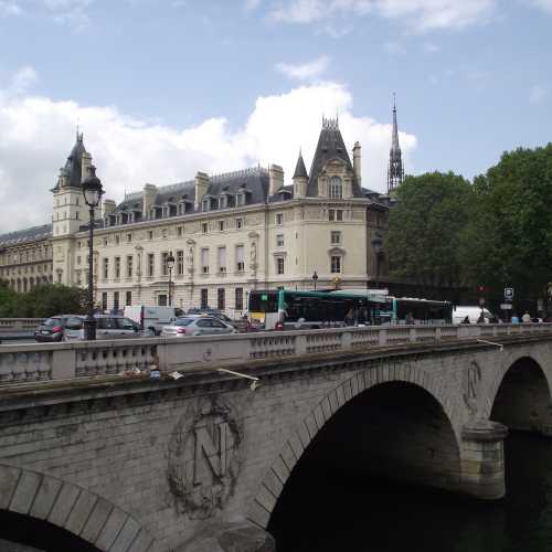 Париж. Мост Сен-Мишель. (28.04.2017)
