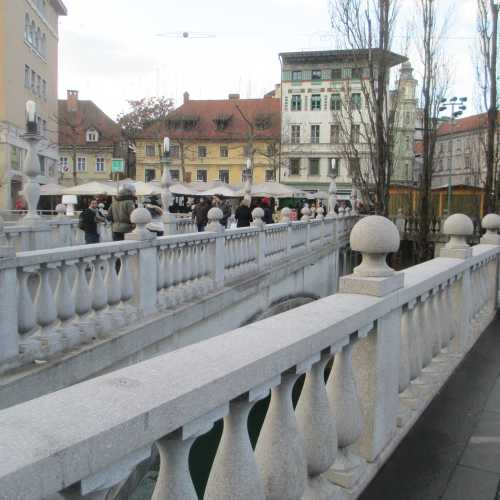Любляна. Тройной мост. (02.01.2017)