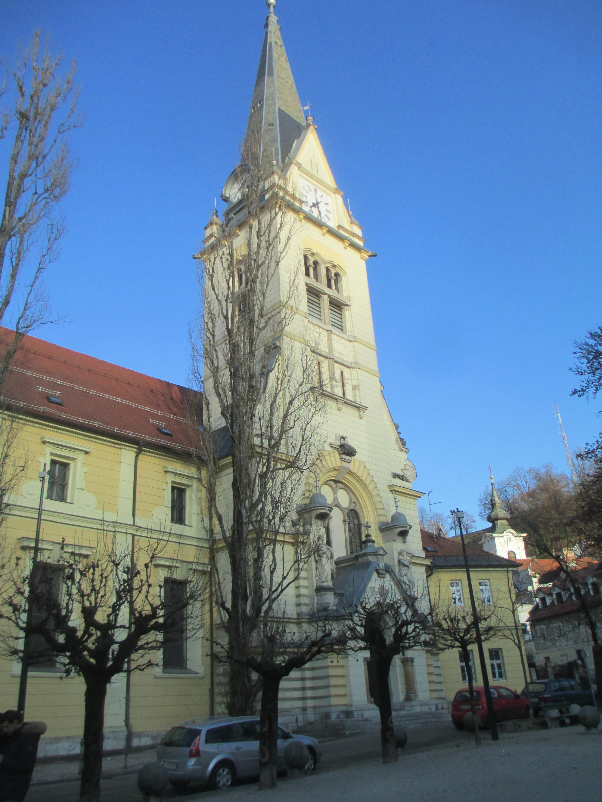 Любляна. Церковь Святого Якоба. (02.01.2017)