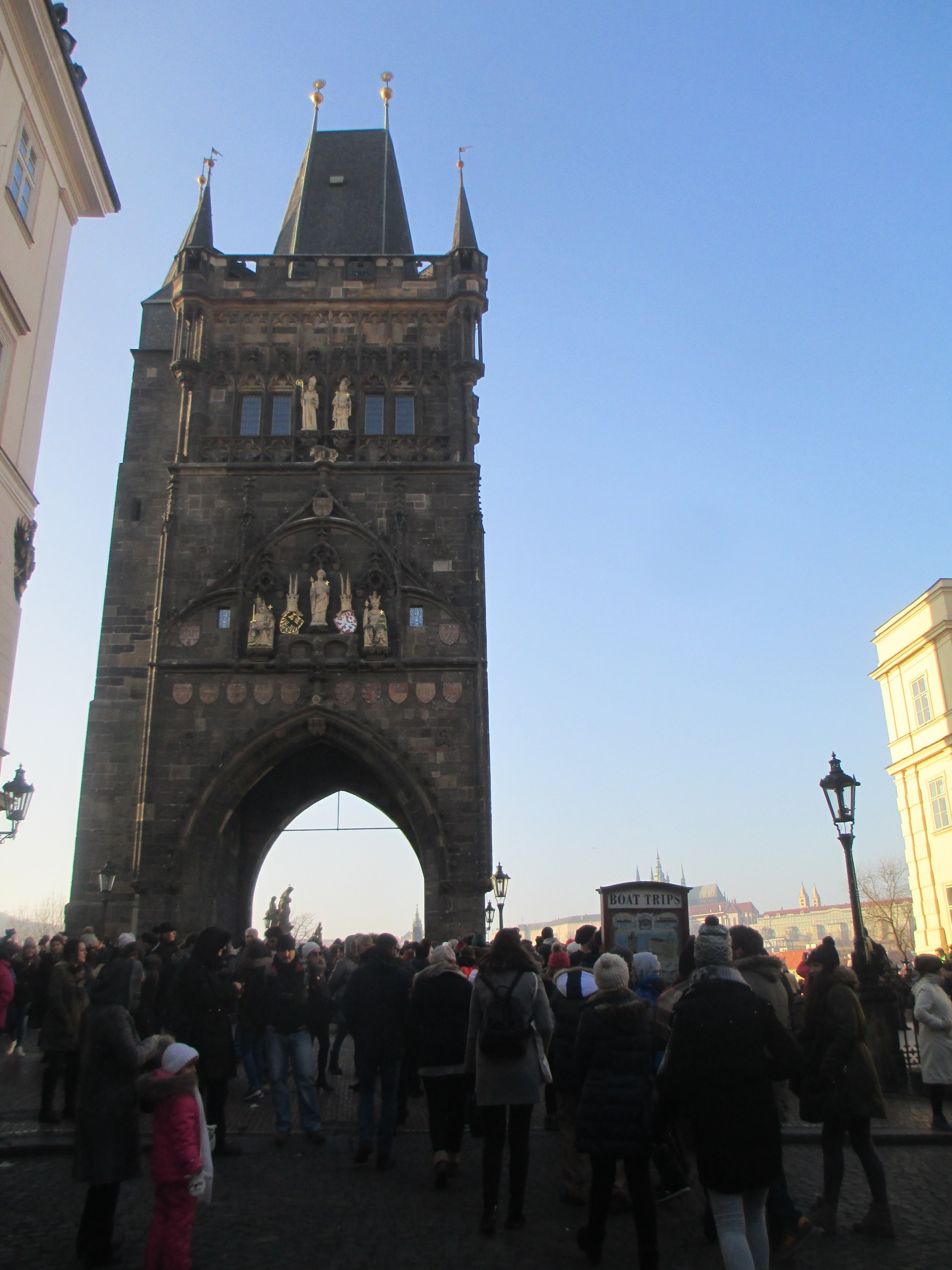 Прага. Староместская мостовая башня. (31.12.2016)
