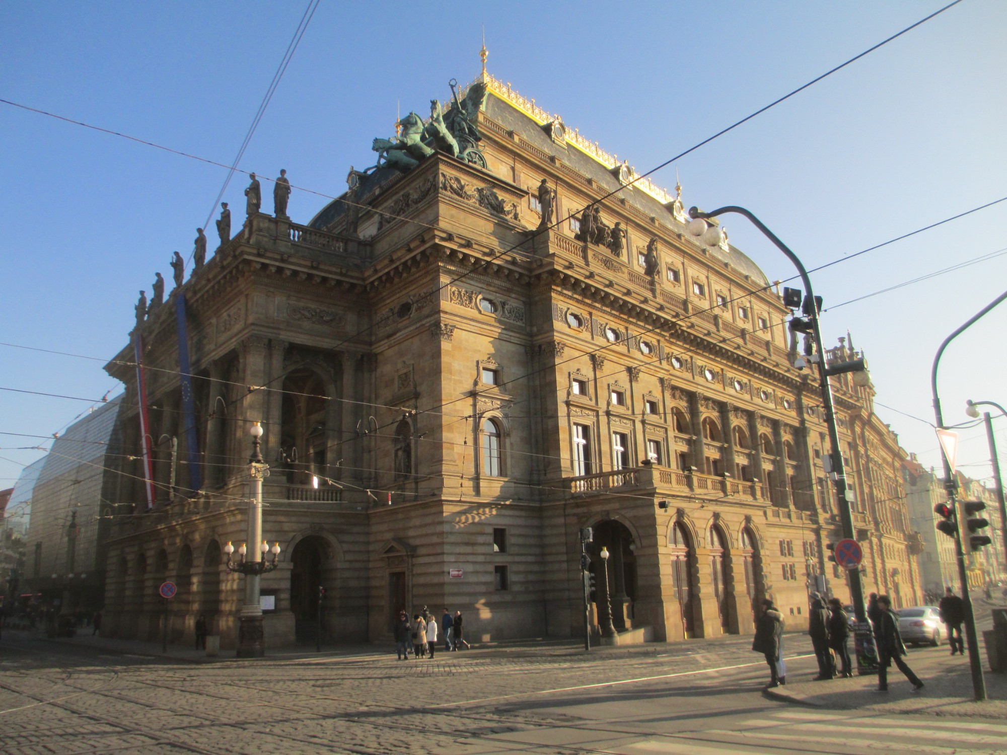 Прага. Национальный театр. (31.12.2016)