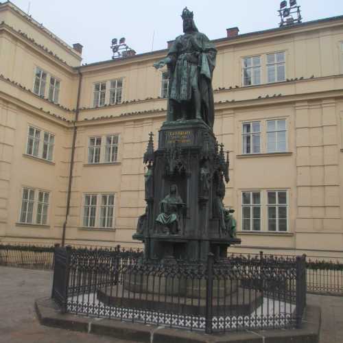 Прага. Памятник Карлу IV. (01.01.2017)