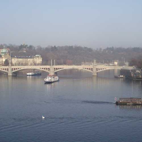 Прага. Вид с Карлова моста. (01.01.2017)