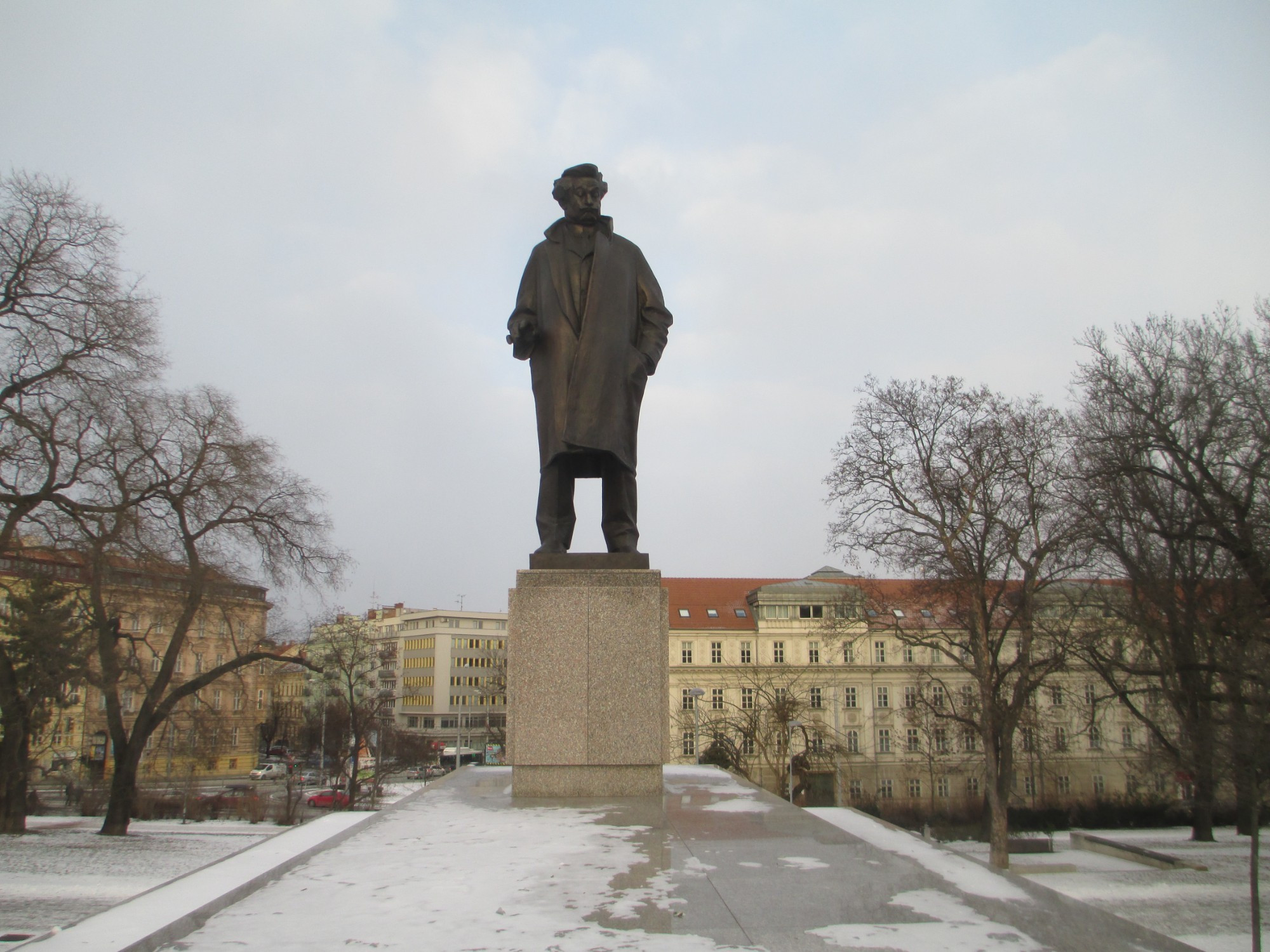 Брно. Памятник Яначеку. (06.01.2017)