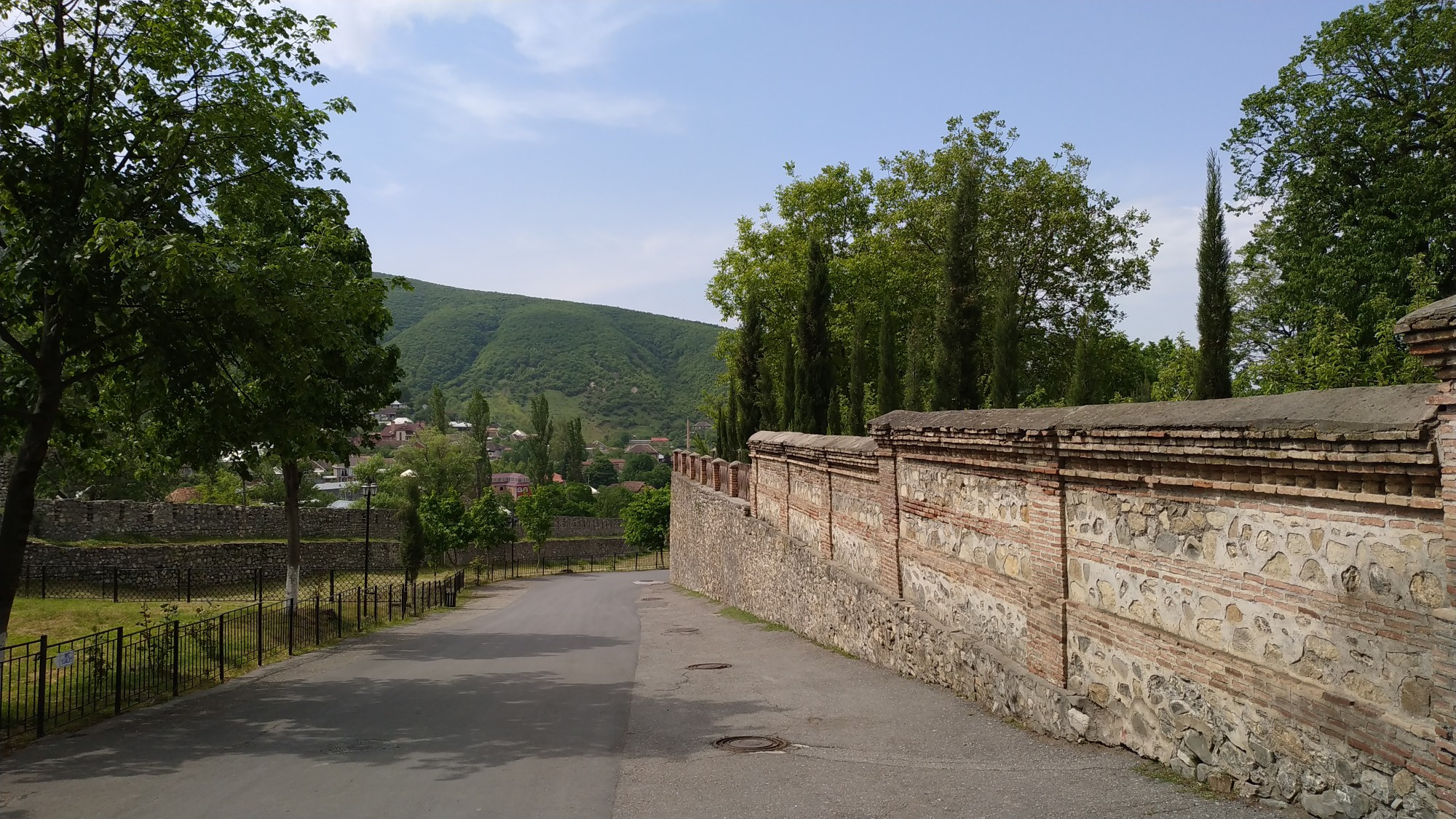 В Шекинской крепости. (10.05.2019)