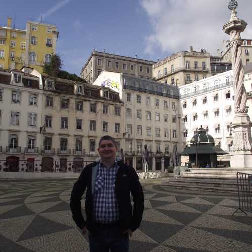 Лиссабон. Я на Муниципальной площади. (01.01.2018)