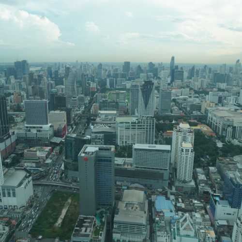 Бангкок. Вид со смотровой площадки башни Байок II. (30.10.2023)