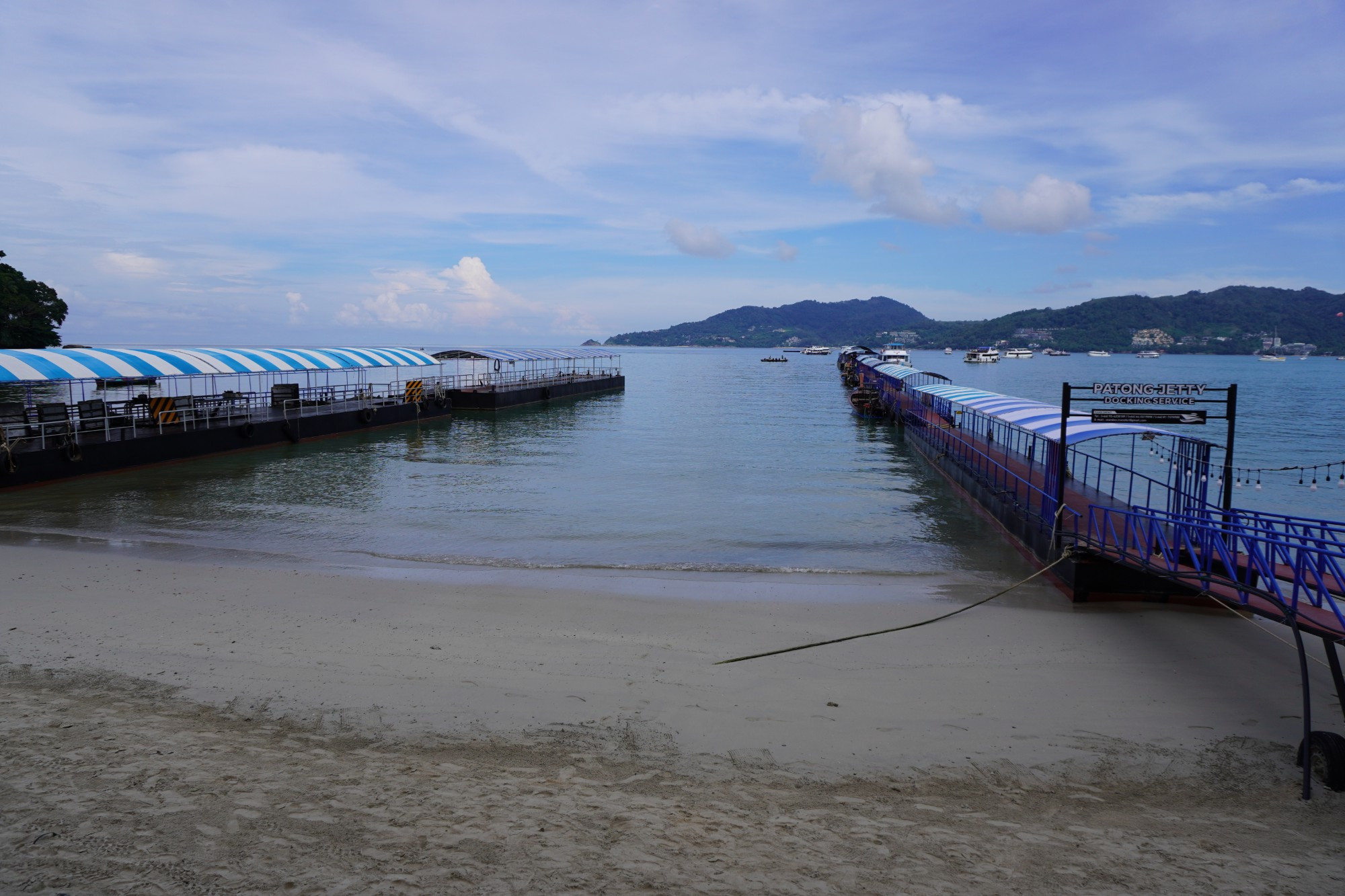 Патонг. Пристань на Patong Beach. (10.11.2023)
