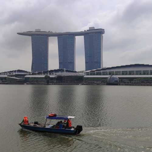 Сингапур. Вид на Marina Bay Sands. (11.01.2024)