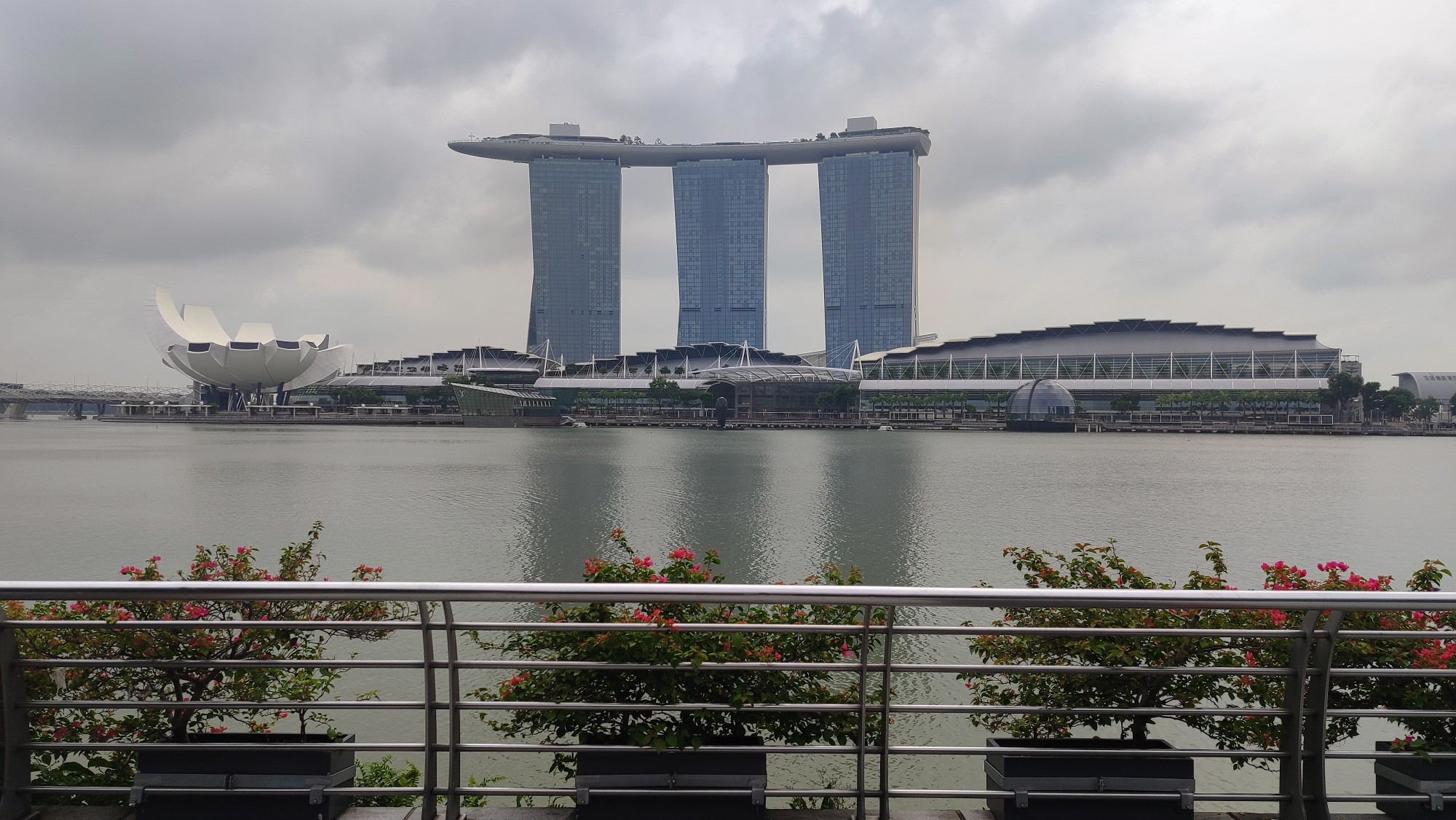 Сингапур. Вид на Marina Bay Sands. (11.01.2024)