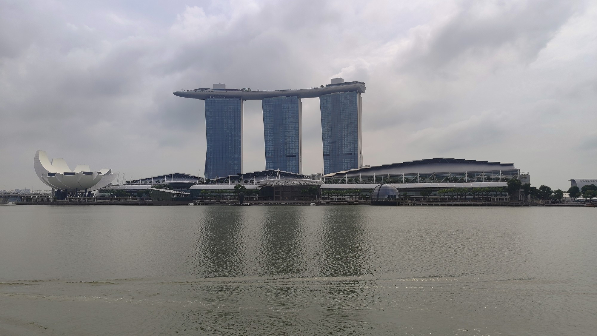 Сингапур. Вид на Marina Bay Sands. (11.01.2024)