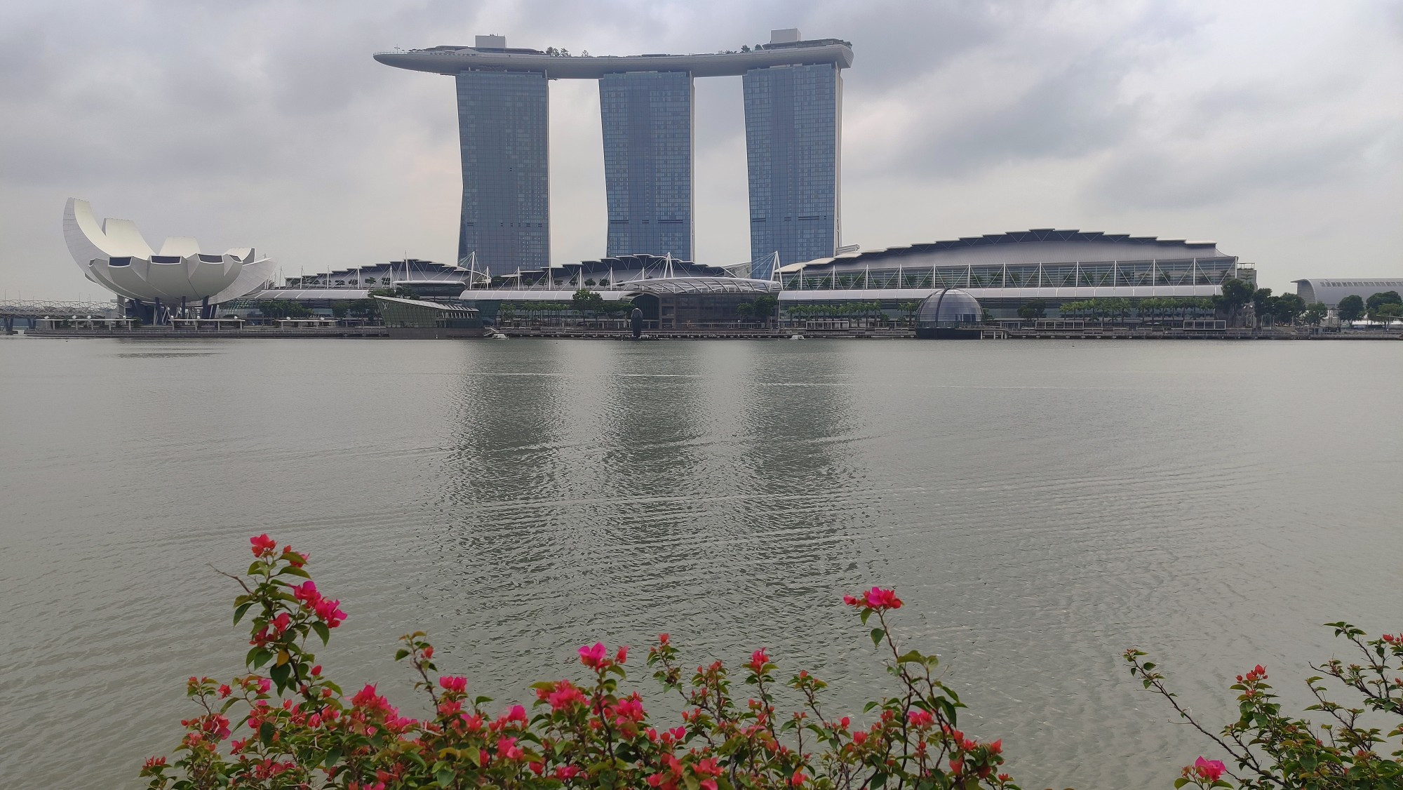Сингапур. Вид на Marina Bay Sands. (11.01.2024)