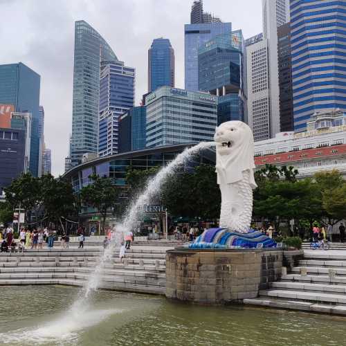 Сингапур. Парк Мерлиона. (11.01.2024)