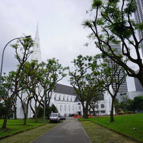 Сингапур. Около Собора Святого Андрея. (11.01.2024)