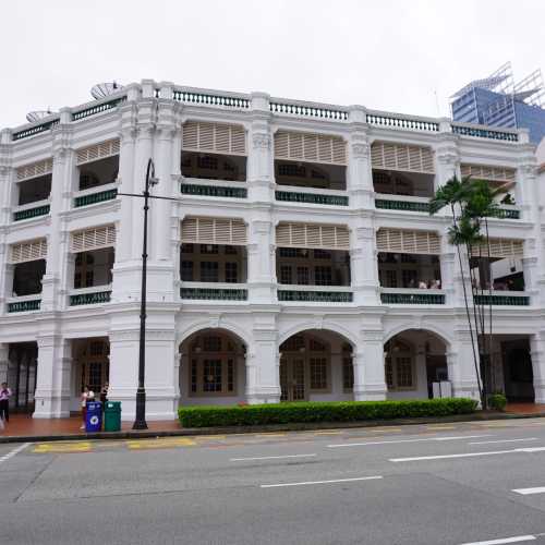 Сингапур. Здание отеля «Раффлз». (11.01.2024)