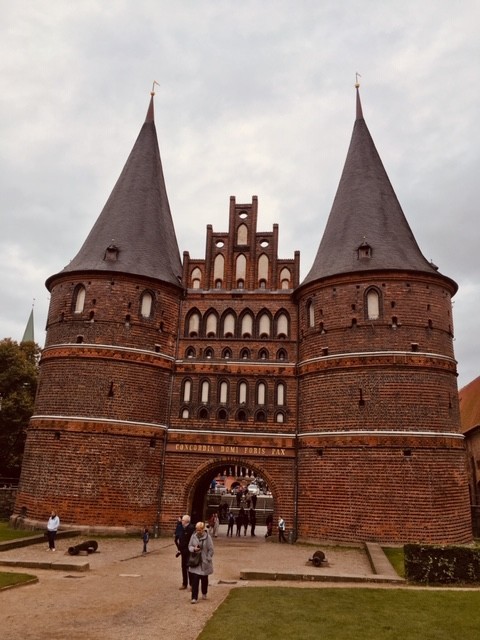 Holstentor view from the oldtown