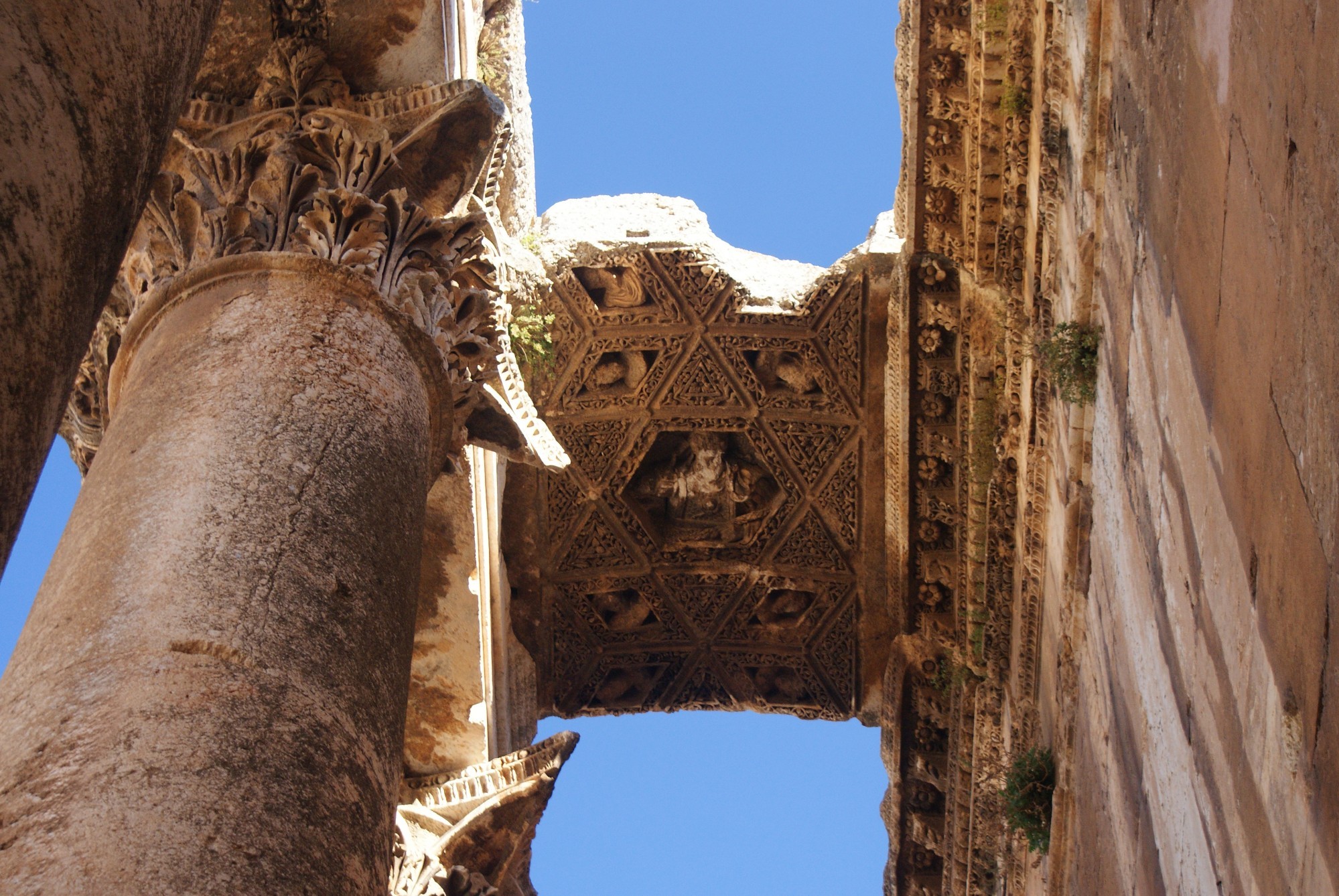 Ruins Of Dionysus temple. Baalbek.<br/>
Руины храма Бахуса (Диониса) Баальбек