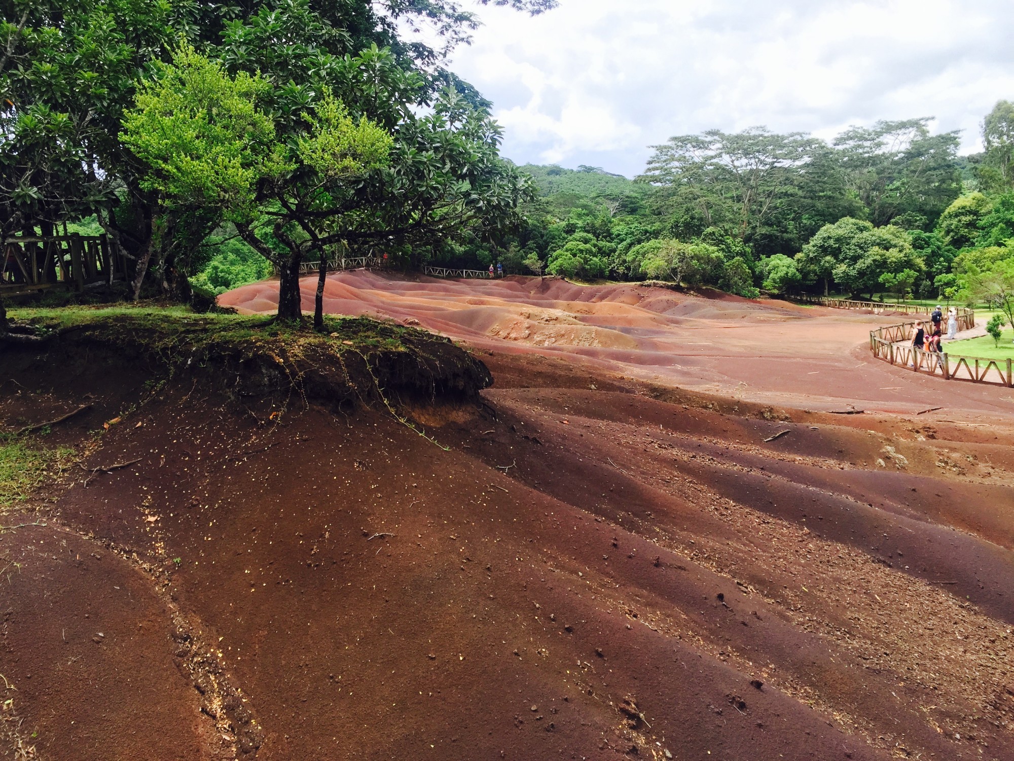 Chamarel Seven Colored Earth Geopark, Mauritius