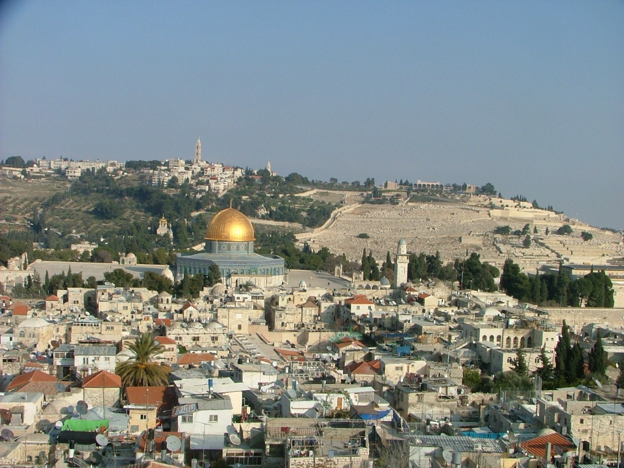 Иерусалим. Вид на старый город